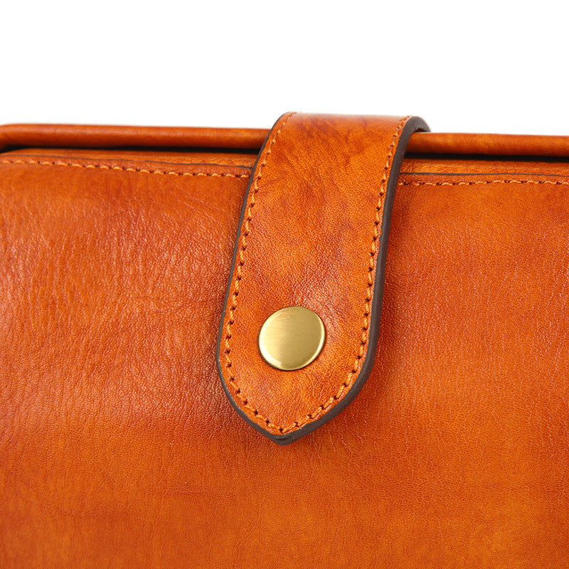 Vintage Mini Doctor Bag - Genuine Leather