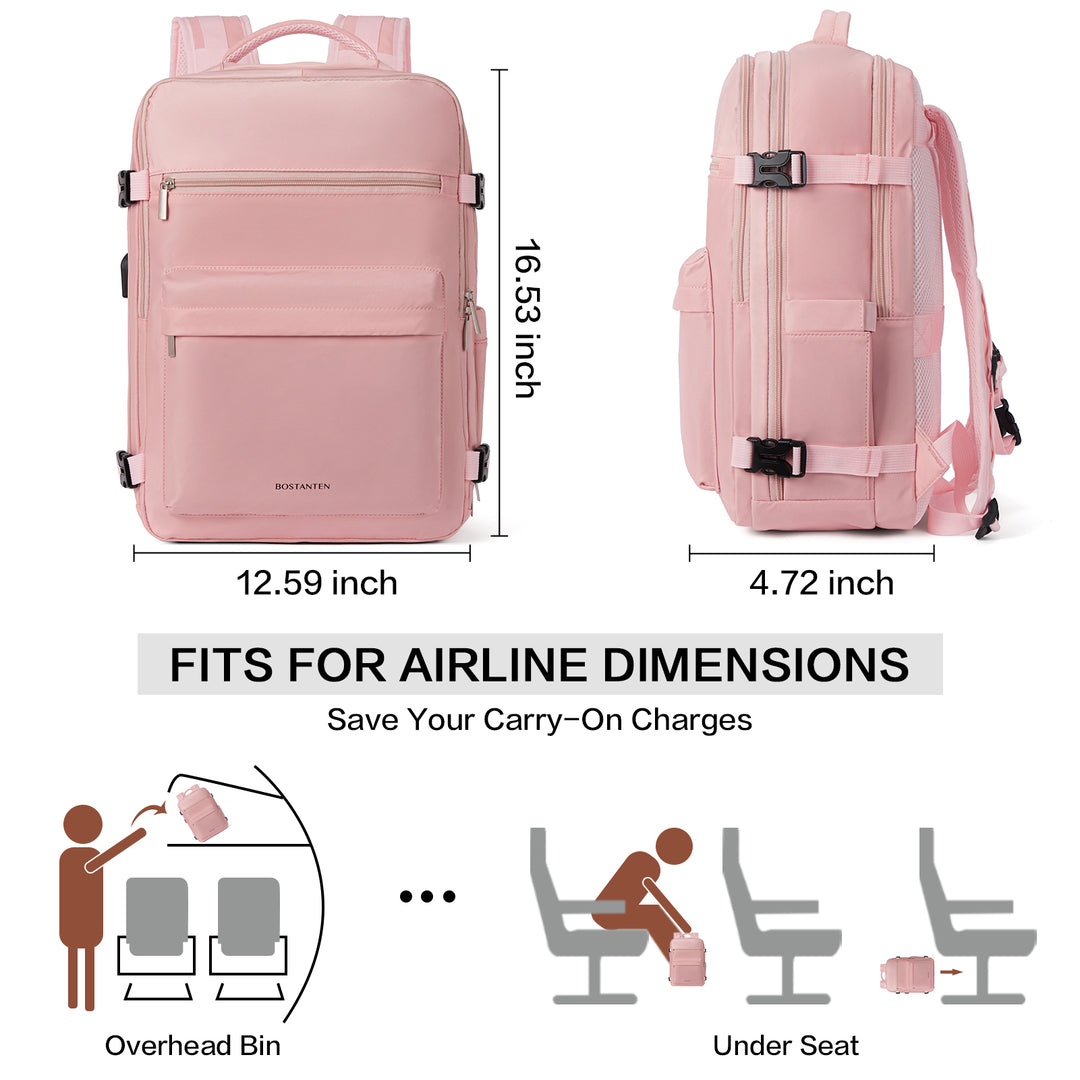 Stylish and Functional Fashion Backpack for Women - Waterproof and Flight Approved