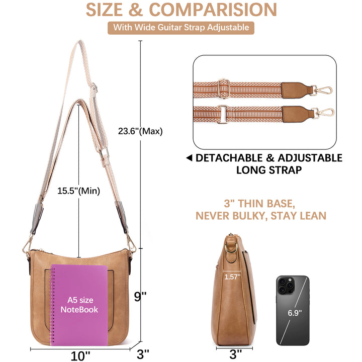 Lotty Floral Embroidered Leather Tote with Shoulder Strap