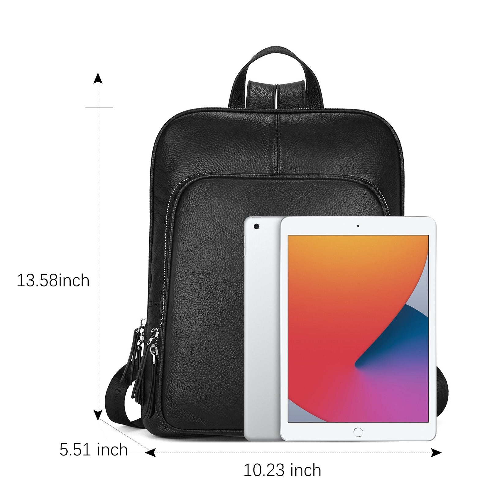 Amazon.com | Piel Leather Slim Adventurer Sling Bag/Backpack, Saddle, One  Size | Casual Daypacks