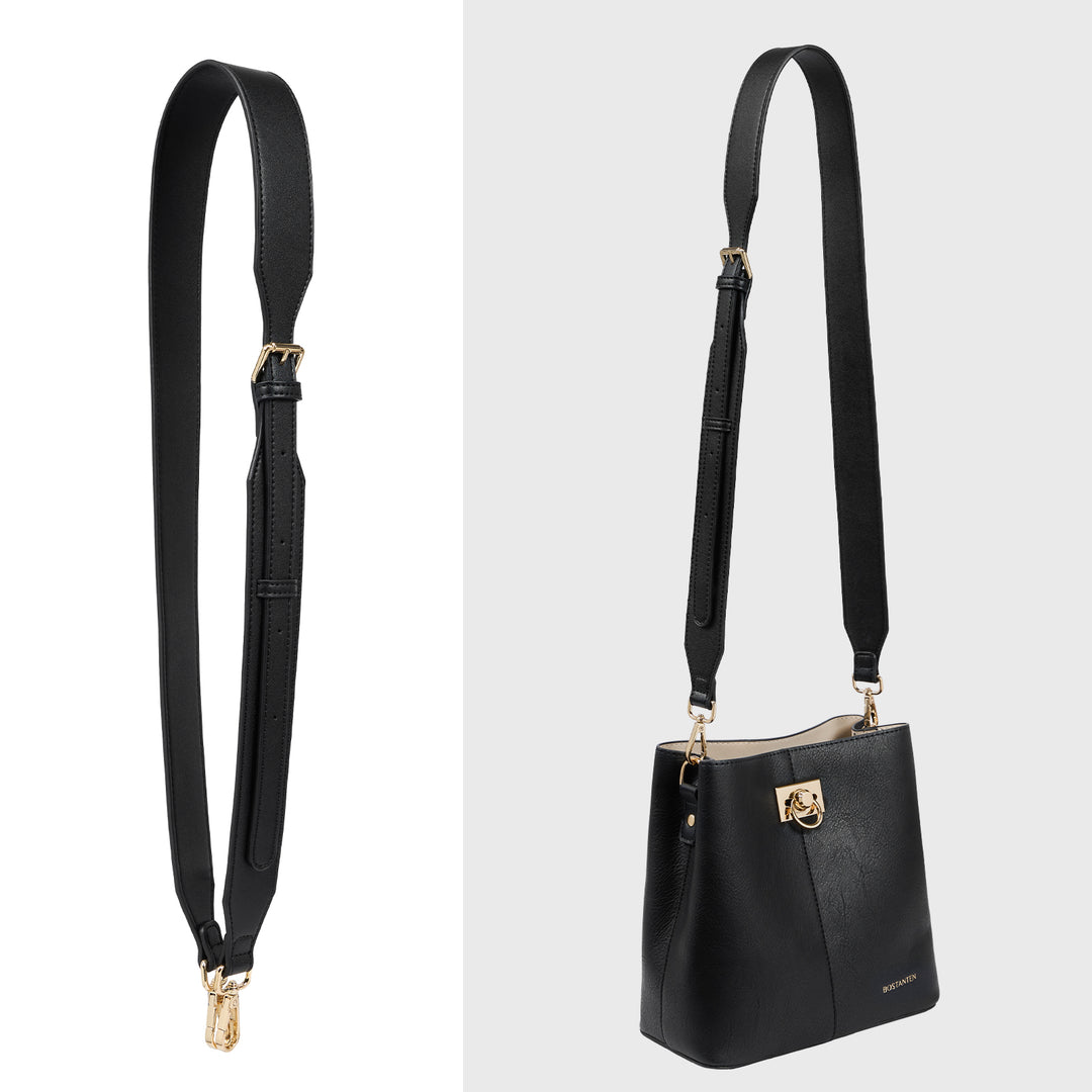 Extra Wide Leather Strap - More Comfortable