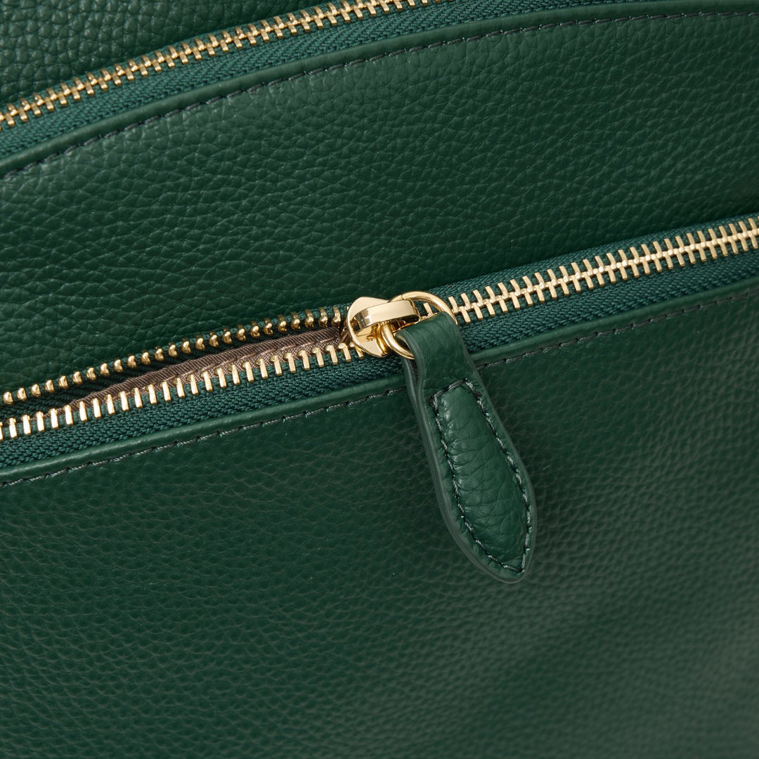 The Triple Pebbled Dome - Full Grain Leather