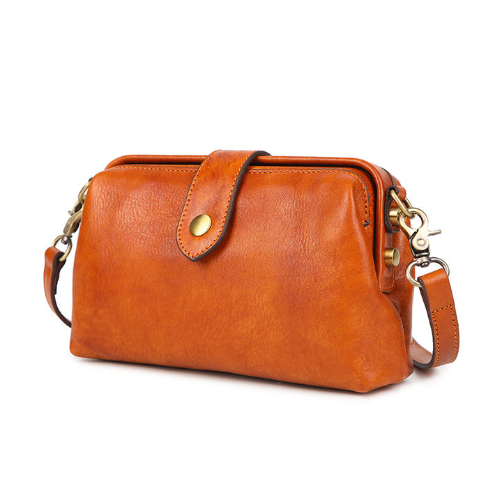 Vintage Mini Doctor Bag - Genuine Leather