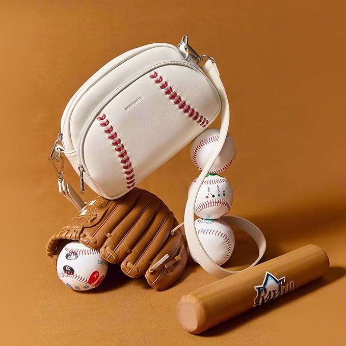 Harper Jones Baseball Stitch Crossbody – Baseball Fans Gifts – BOSTANTEN