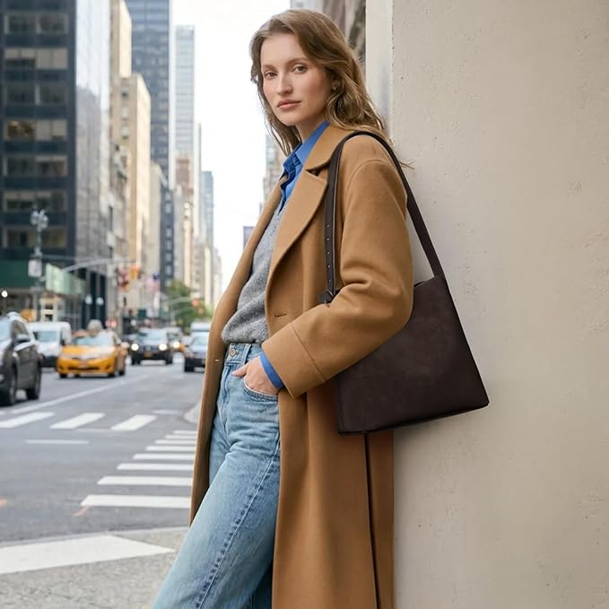 Lotty Soft Leather Chic Bucket Bag