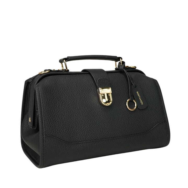 Timeless Grace Doctor Bag - Full Grain Pebble Leather