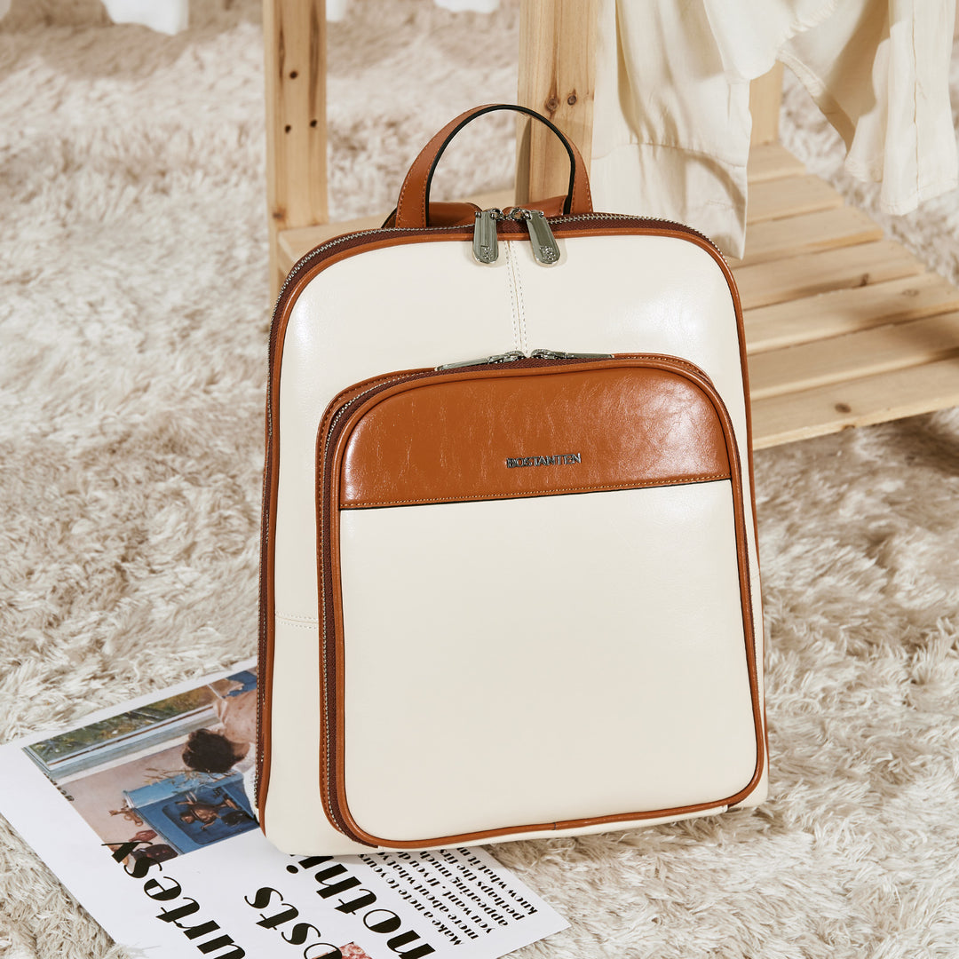 bostanten genuine leather backpack purse Vrba Genuine Leather Backpack Purse — Bostanten – BOSTANTEN