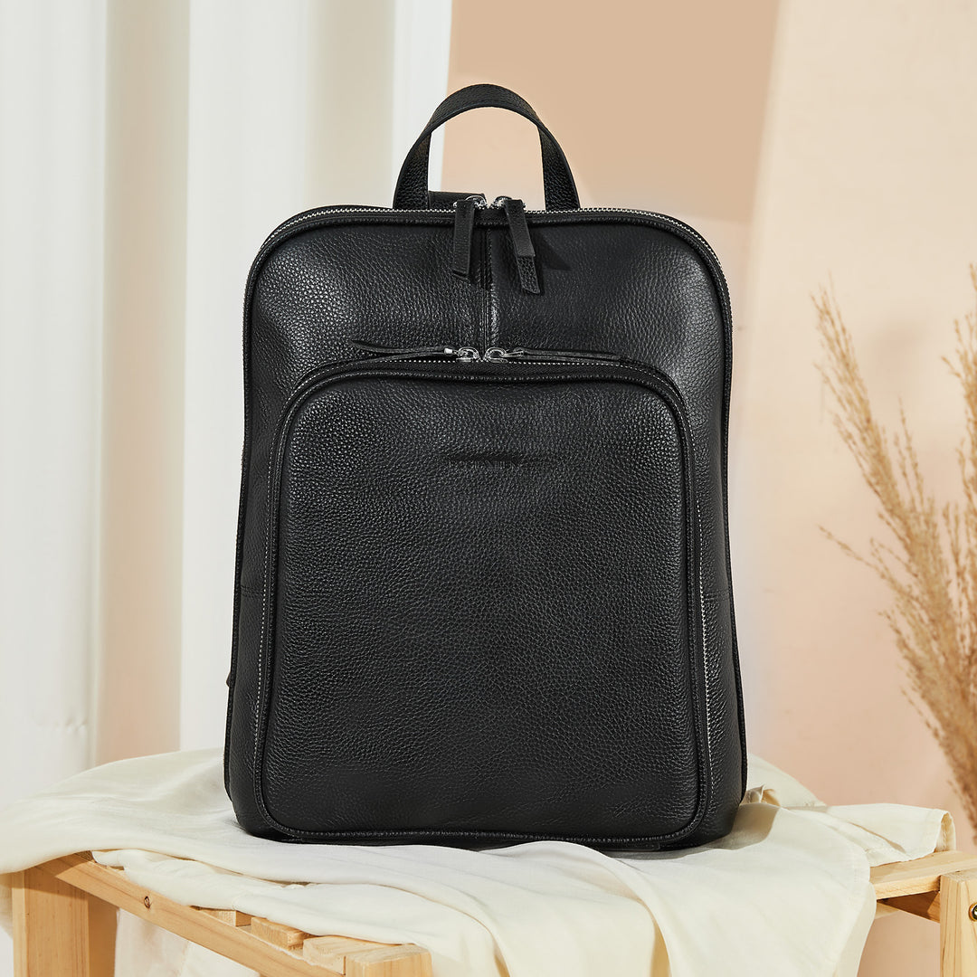 Vrba Genuine Leather Backpack Purse — Bostanten – BOSTANTEN Vrba Genuine Leather Backpack Purse — Bostanten – BOSTANTEN