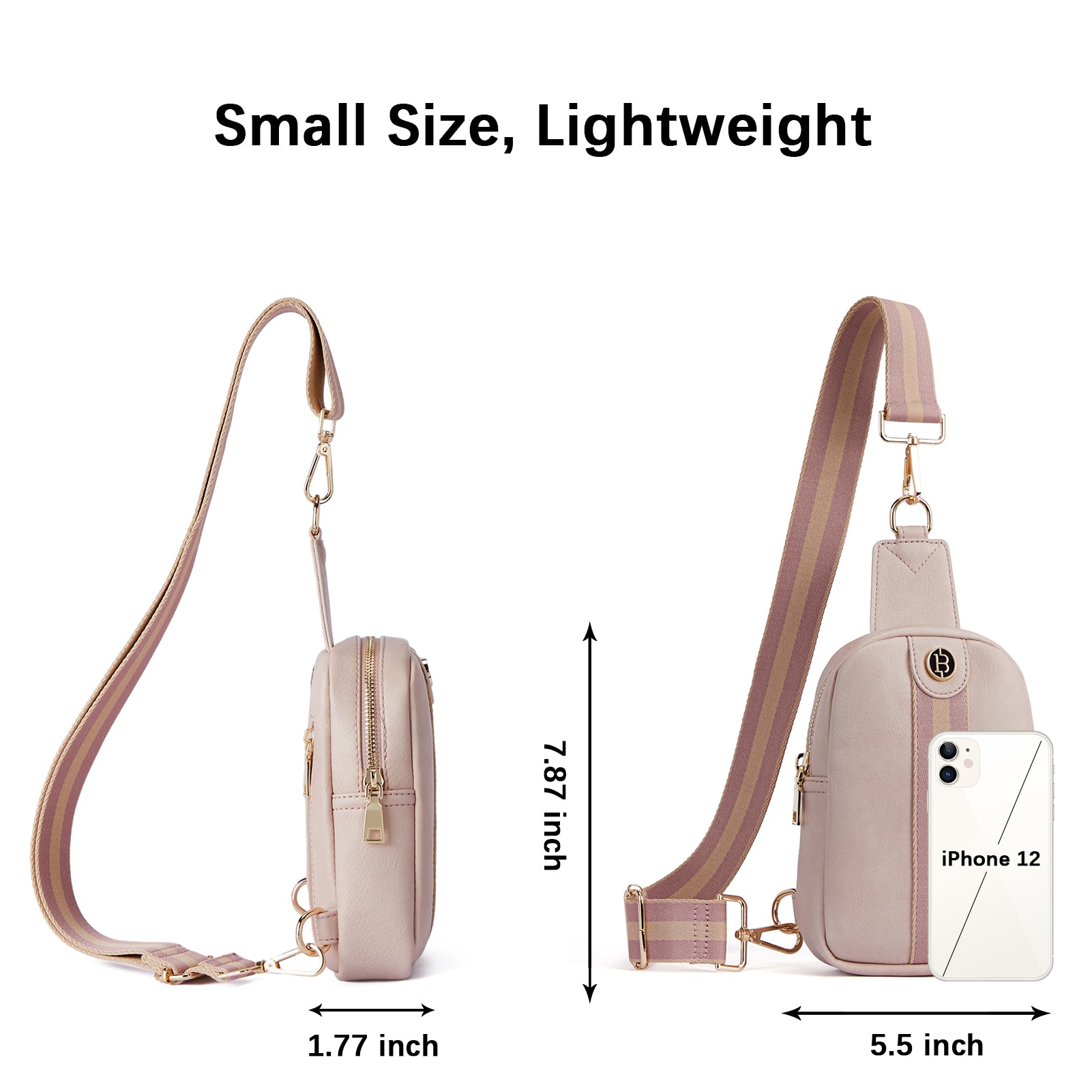 Amazon.com | higouta Mini Sling Bag for Men and Women, Small Crossbody Bag  Trendy, Casual Waterproof Phone Chest Bag for Travel | Casual Daypacks
