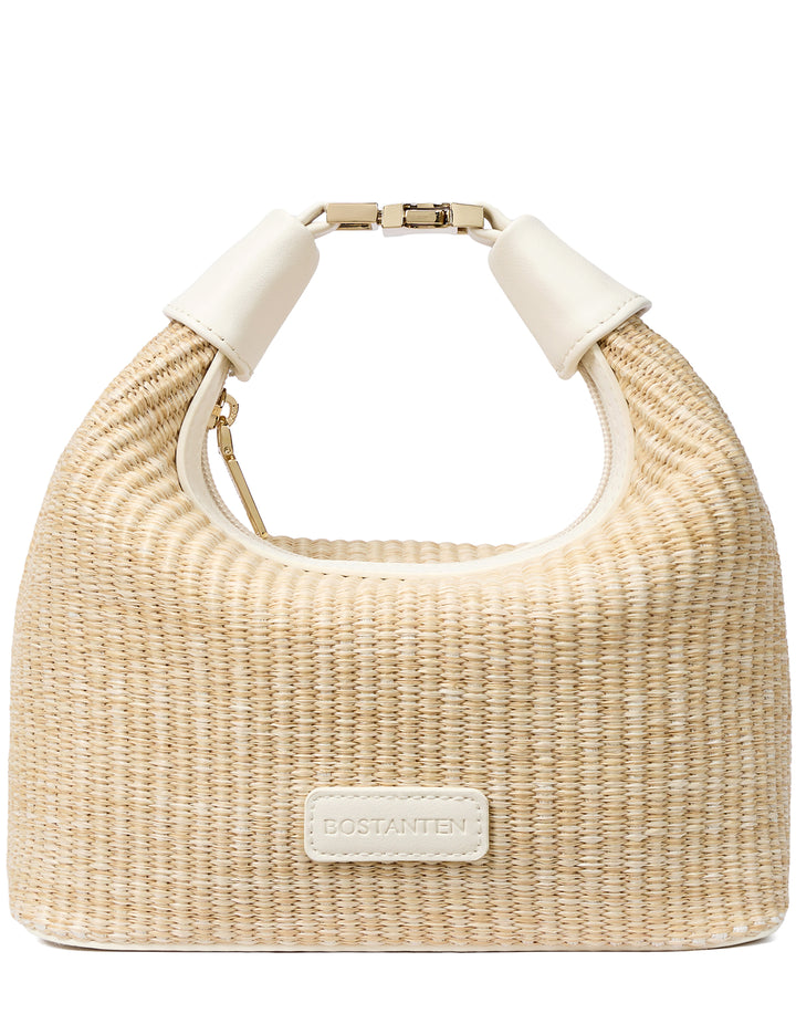 Cruze Raffia Clutch & Crossbody Bag – Convertible DIY Belt