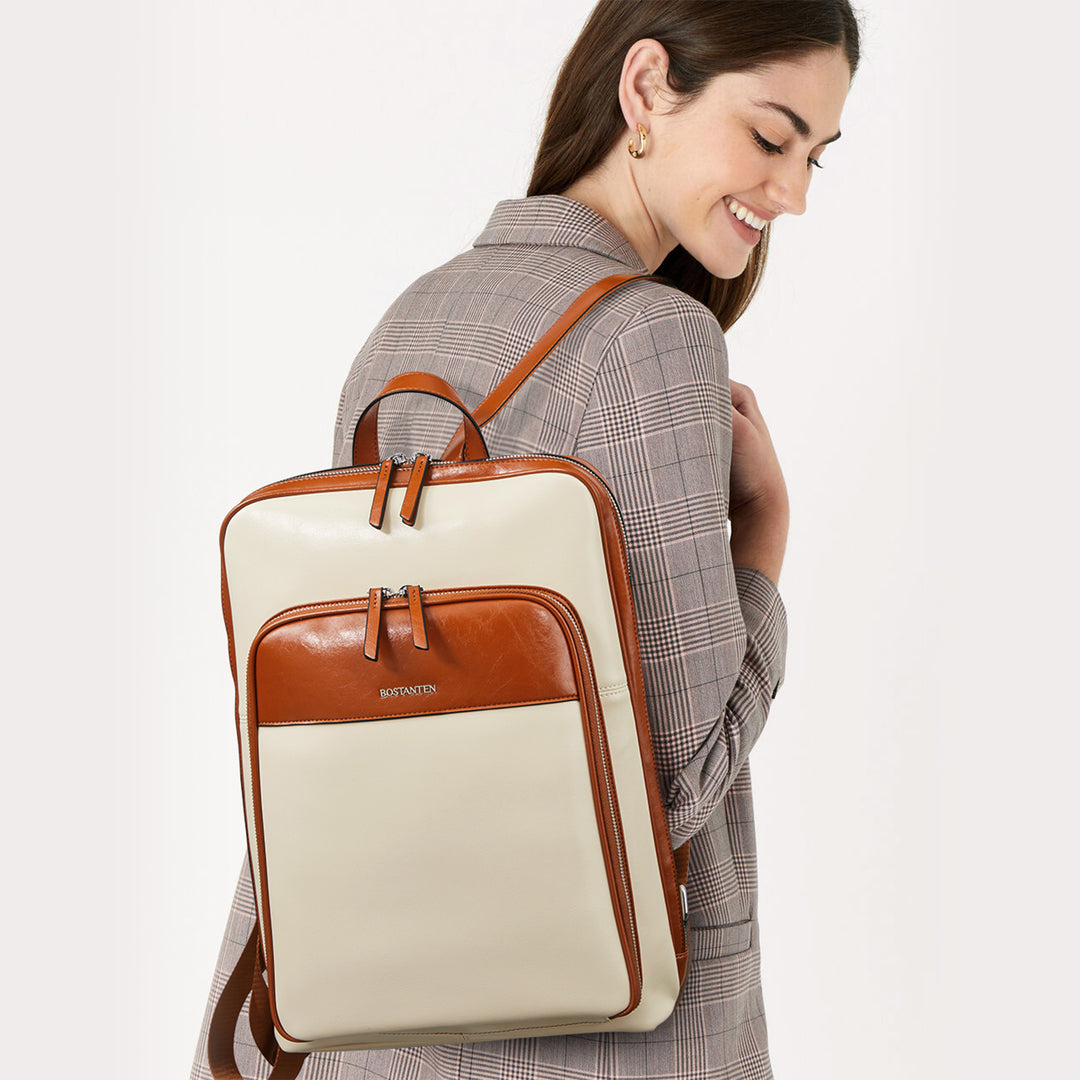 bostanten genuine leather backpack purse Vrba Large Genuine Leather Backpack Purse