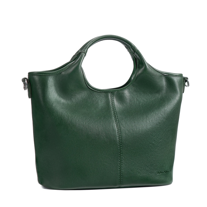 Nevin Vegan Leather Daily Tote Satchel