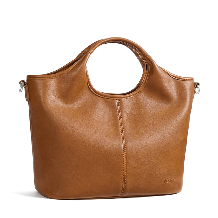 Nevin Vegan Leather Daily Tote Satchel
