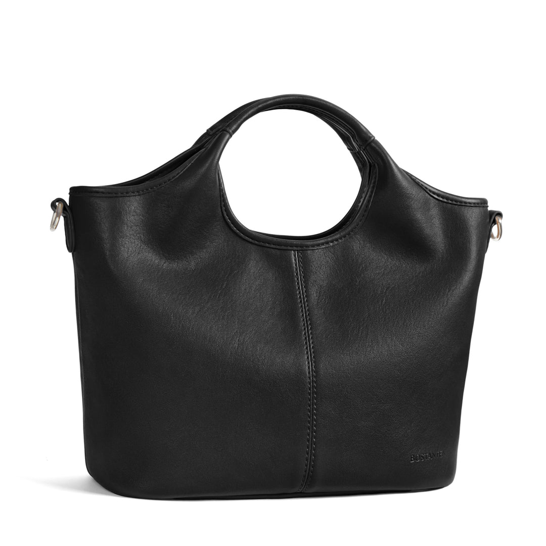 Nevin Vegan Leather Daily Tote Satchel