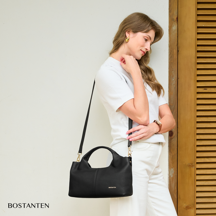 Nevin Genuine Leather Satchel Tote