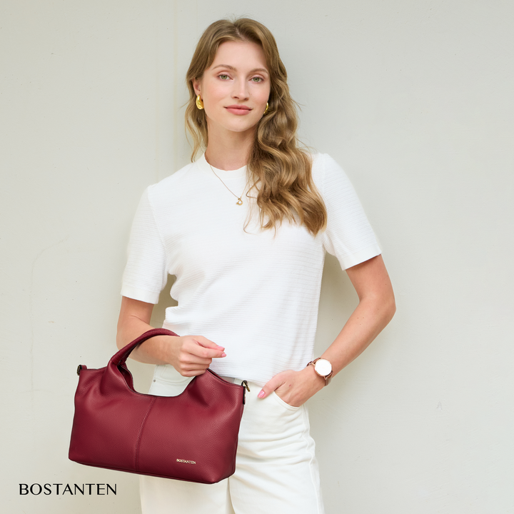 Nevin Genuine Leather Satchel Tote