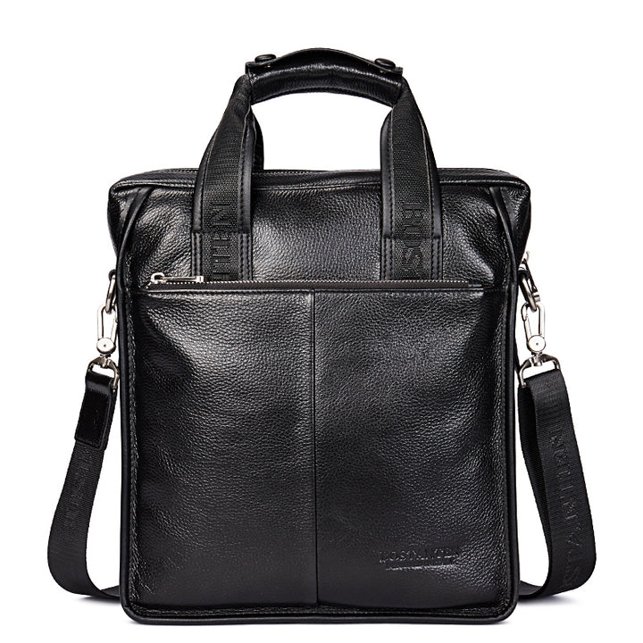 Royal Retro Designer Vertical Leather Crossbody Bag