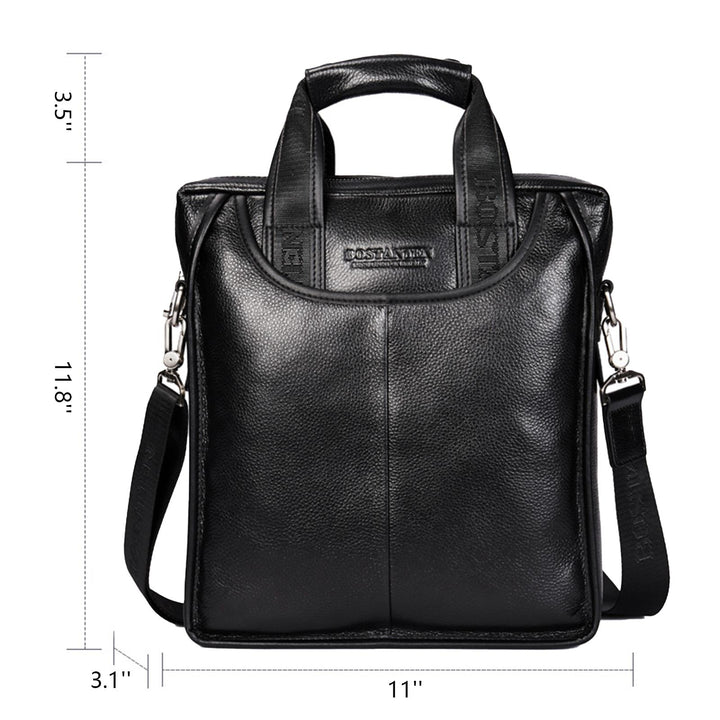 Royal Retro Designer Vertical Leather Crossbody Bag