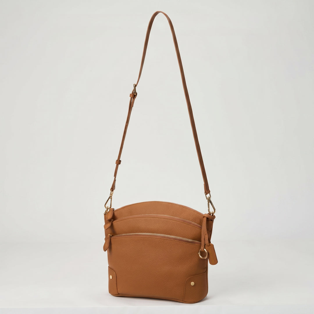 The Triple Pebbled Dome - Full Grain Leather