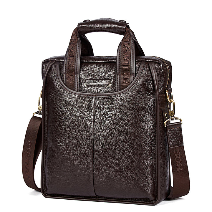 Royal Retro Designer Vertical Leather Crossbody Bag