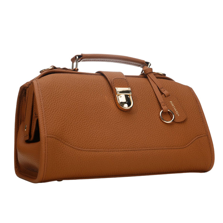 Timeless Grace Doctor Bag - Full Grain Pebble Leather
