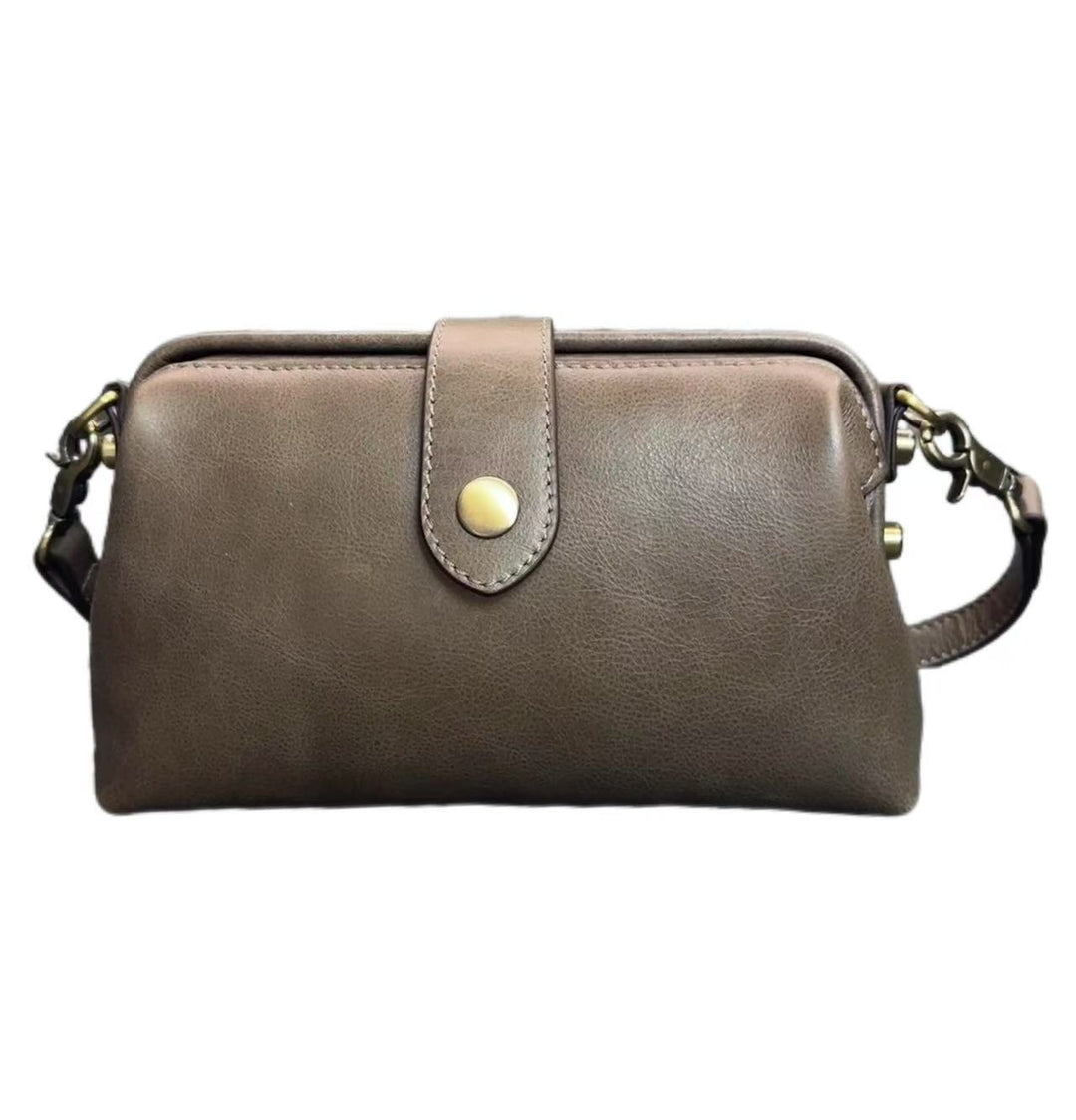 Vintage Mini Doctor Bag - Genuine Leather