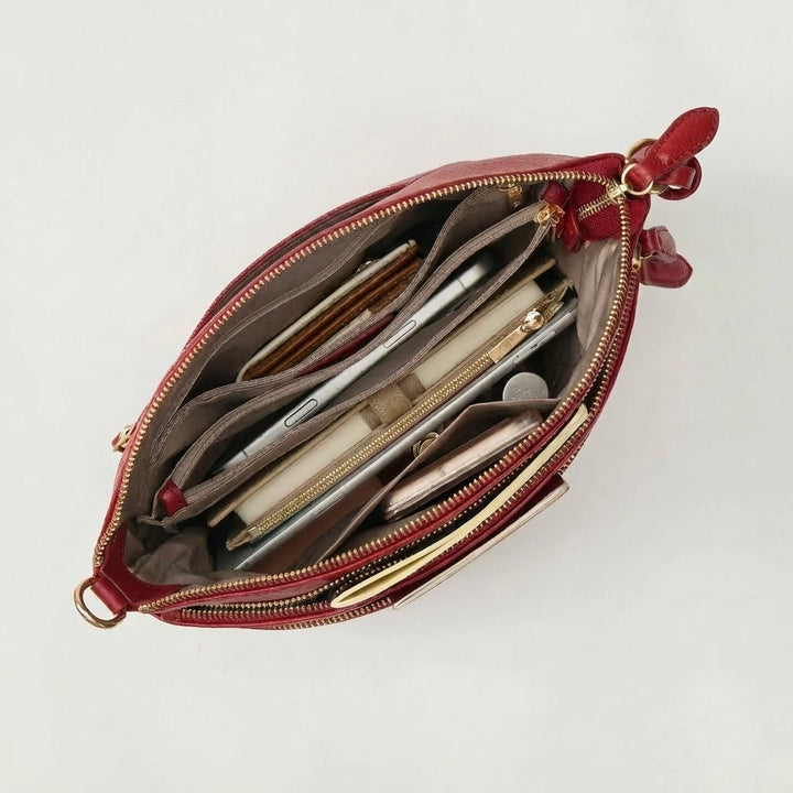 The Triple Pebbled Dome - Full Grain Leather