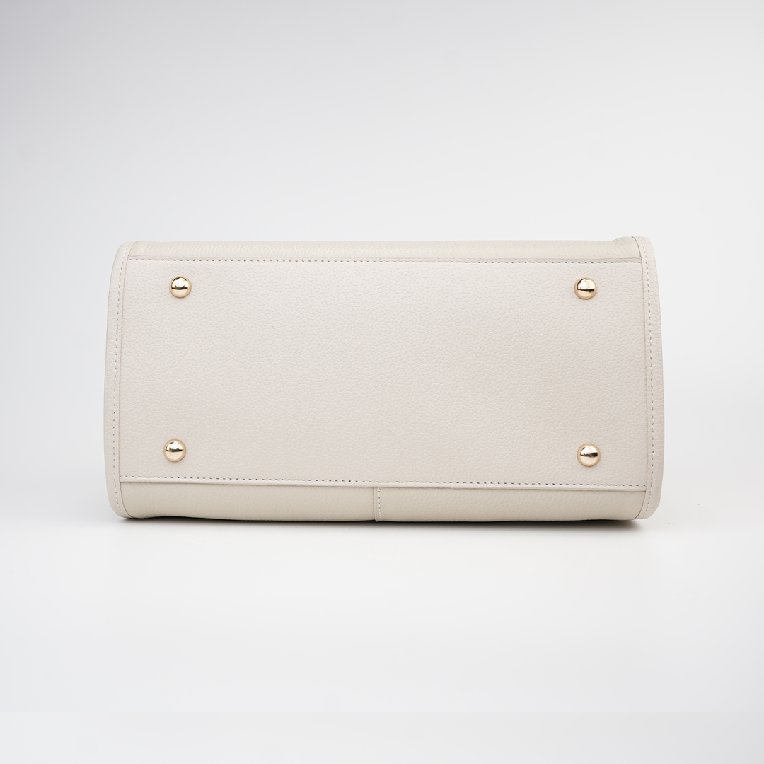 Timeless Grace Doctor Bag - Full Grain Pebble Leather