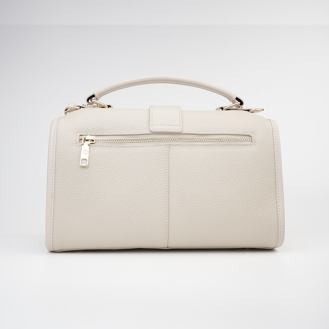 Timeless Grace Doctor Bag - Full Grain Pebble Leather
