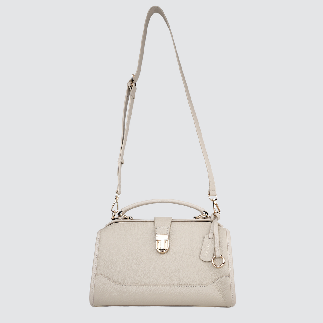 Timeless Grace Doctor Bag - Full Grain Pebble Leather