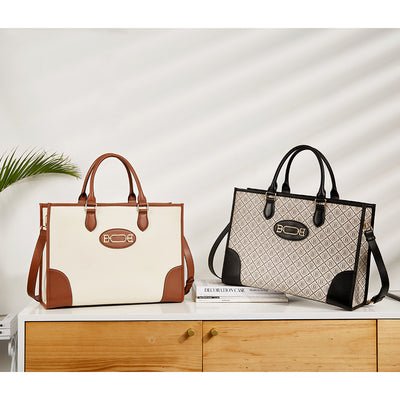 Mizuki Women Briefcase Bag — Italian Leather