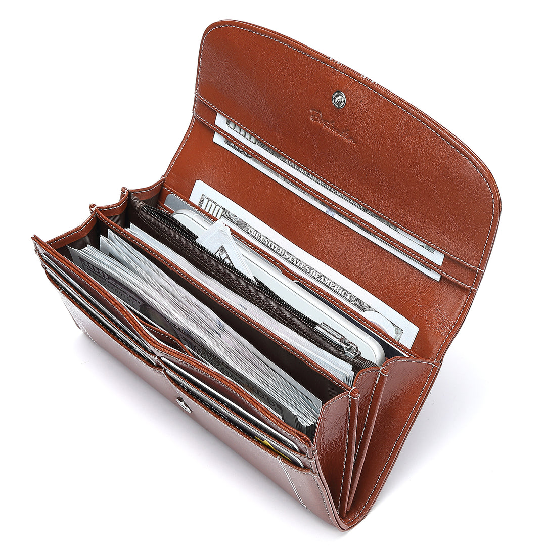 Lomy Designer Checkbook Wallet For Lawyers — Professional Elite - BOSTANTEN