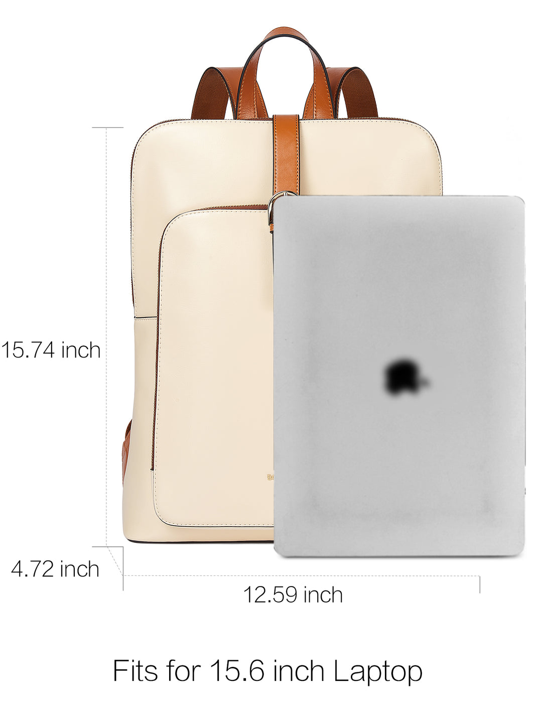 The Perfect Leather Backpack for Women with Laptop Compartment