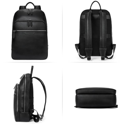 Nombongo 15.6 Laptop Leather Bag — Comfortable - BOSTANTEN