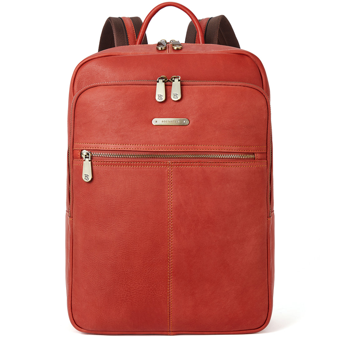 Minoru Women‘s Laptop Backpack Travel Bag —— Vermilion Fashion - BOSTANTEN