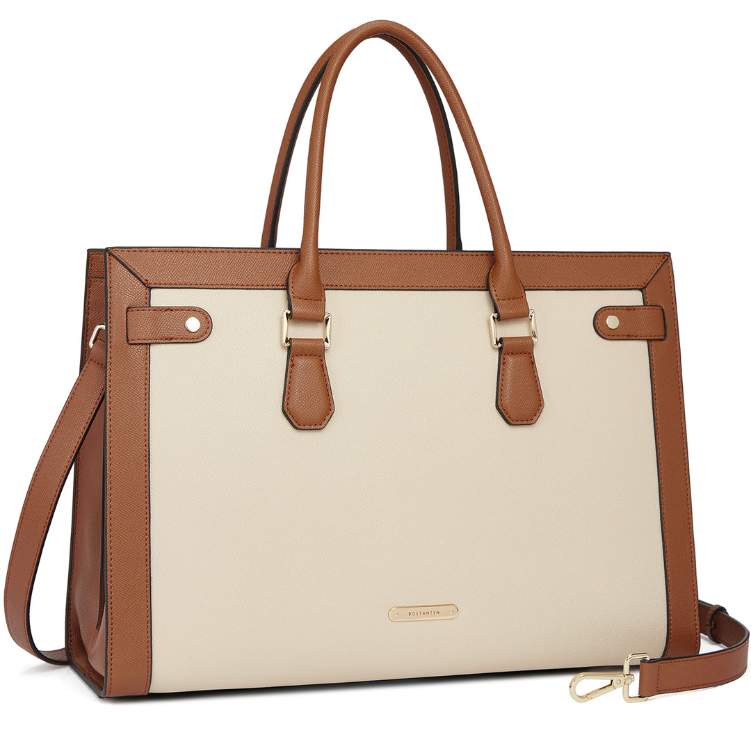 Briefcase Stylish Work Bags Leather Tote Cute Work Purses