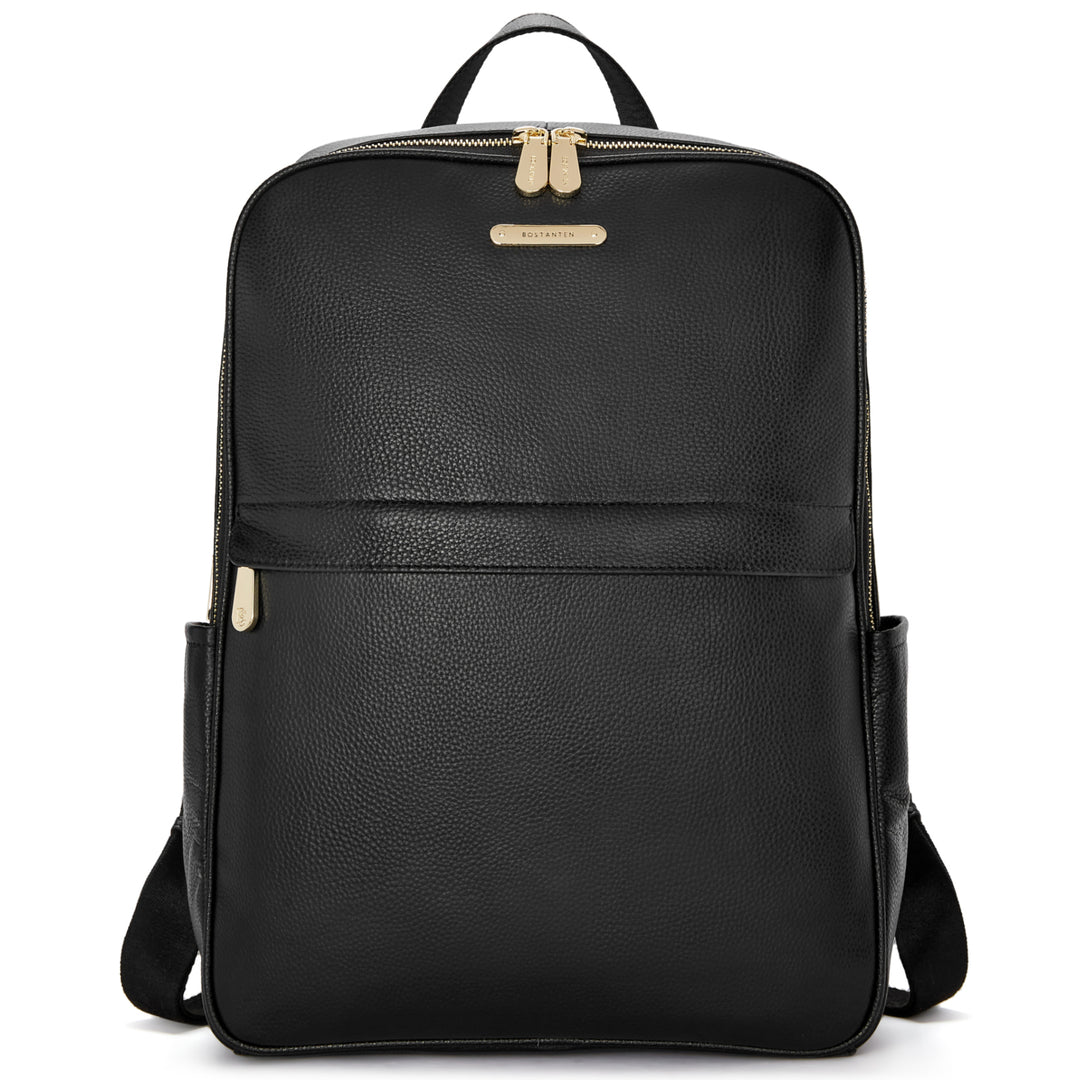 bostanten leather laptop backpack purse casual college casual bags daypack Real Leather 15.6 Inch Laptop Daypack Backpack for Women