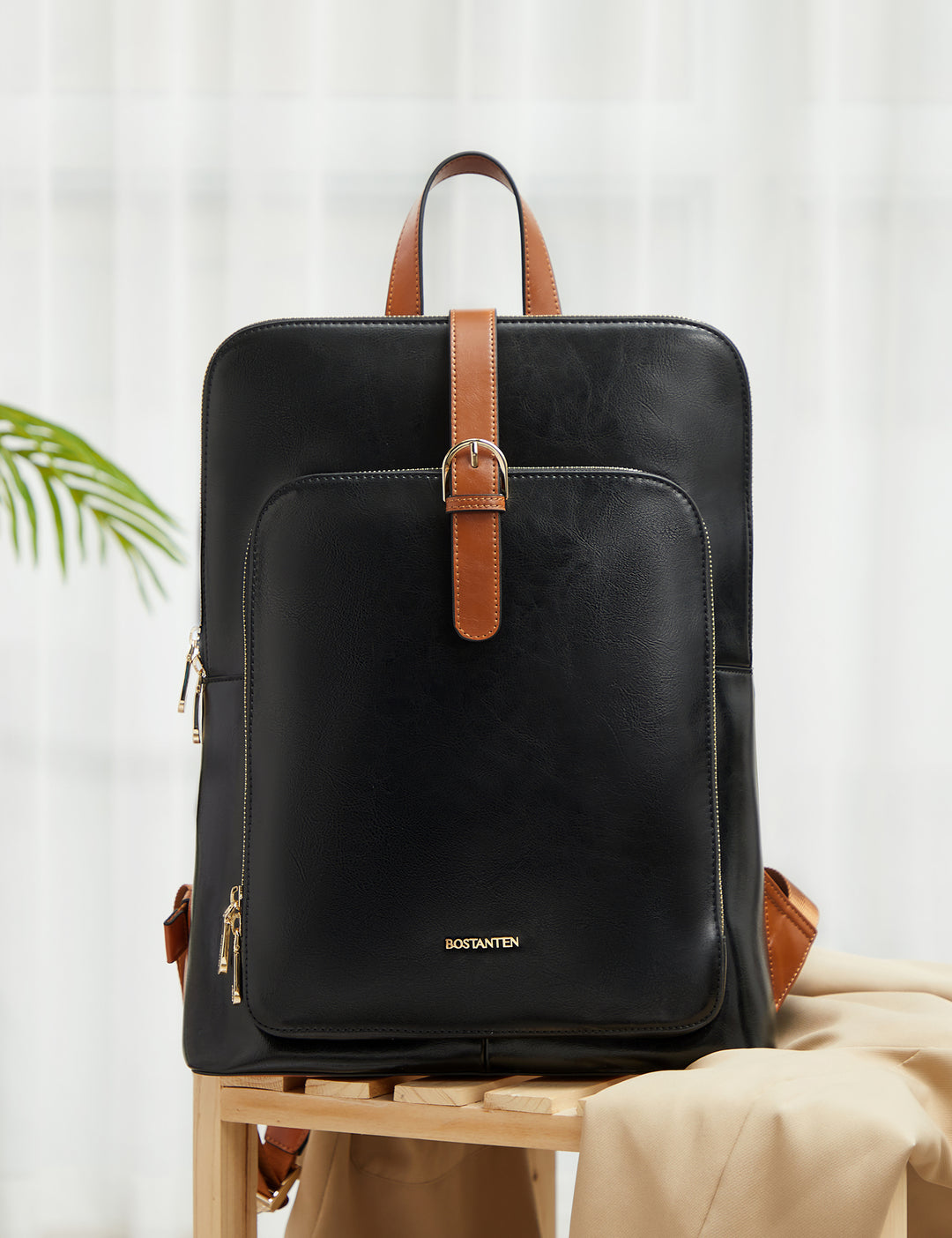 Vrba Leather Backpacks with Laptop Compartments for Women Vrba Leather Backpacks with Laptop Compartments for Women