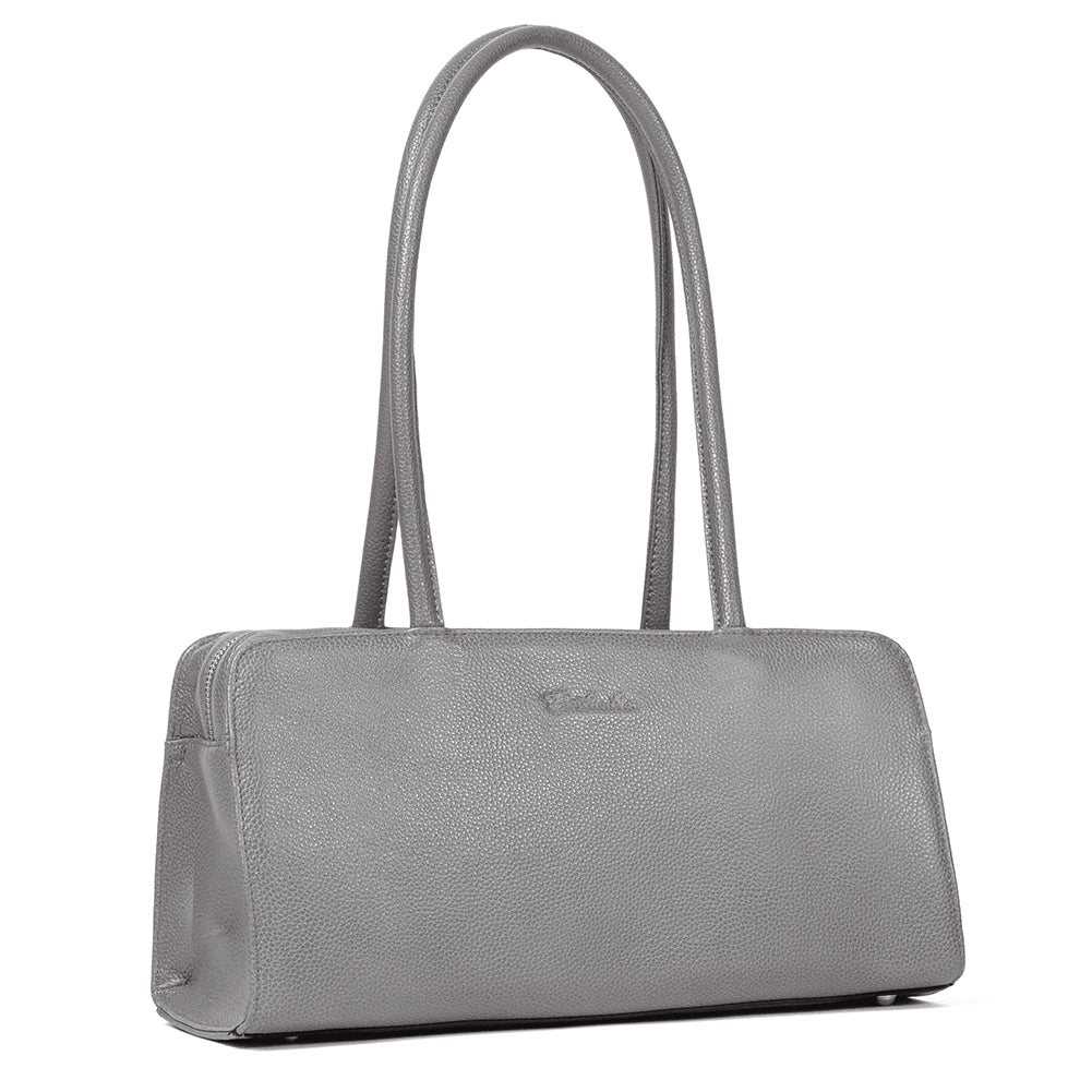 Shoulder Bag Grey Designer Purse Otilia Functional And Fashionable