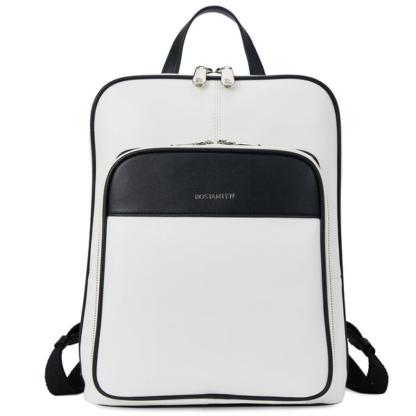Classic Leather Slim Backpack for Women