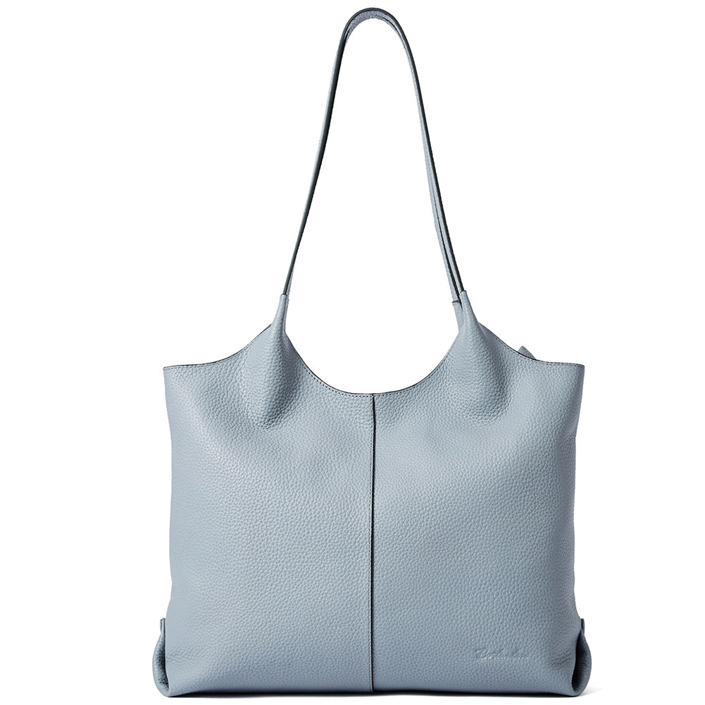 BOSTANTEN Women Handbags Designer Shoulder Tote Bag Soft Genuine Leather Top-handle Purse - BOSTANTEN