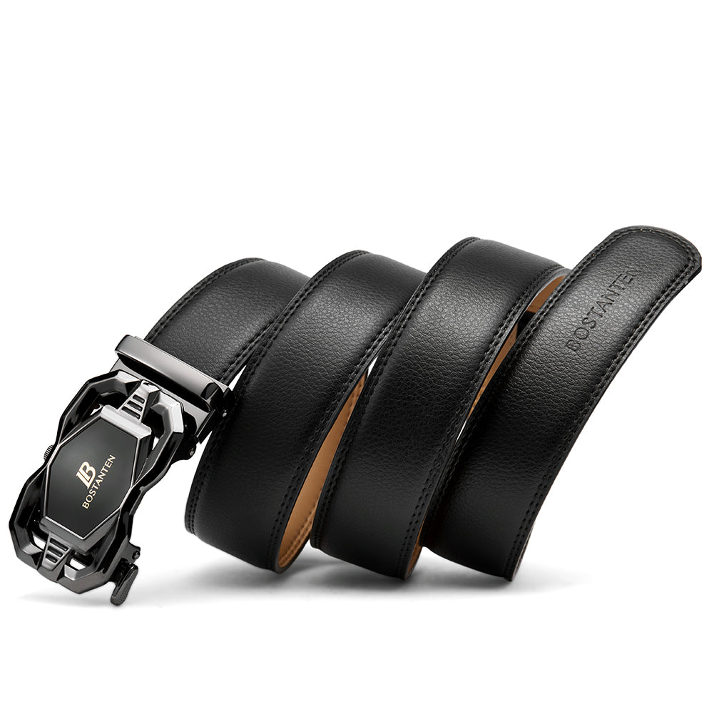 bostanten men's leather ratchet dress belt Amazon.com: BOSTANTEN Mens Belt Leather Ratchet Belt For Men Dress and Casual with Adjustable Buckle, Trim to Fit : Clothing, Shoes & Jewelry