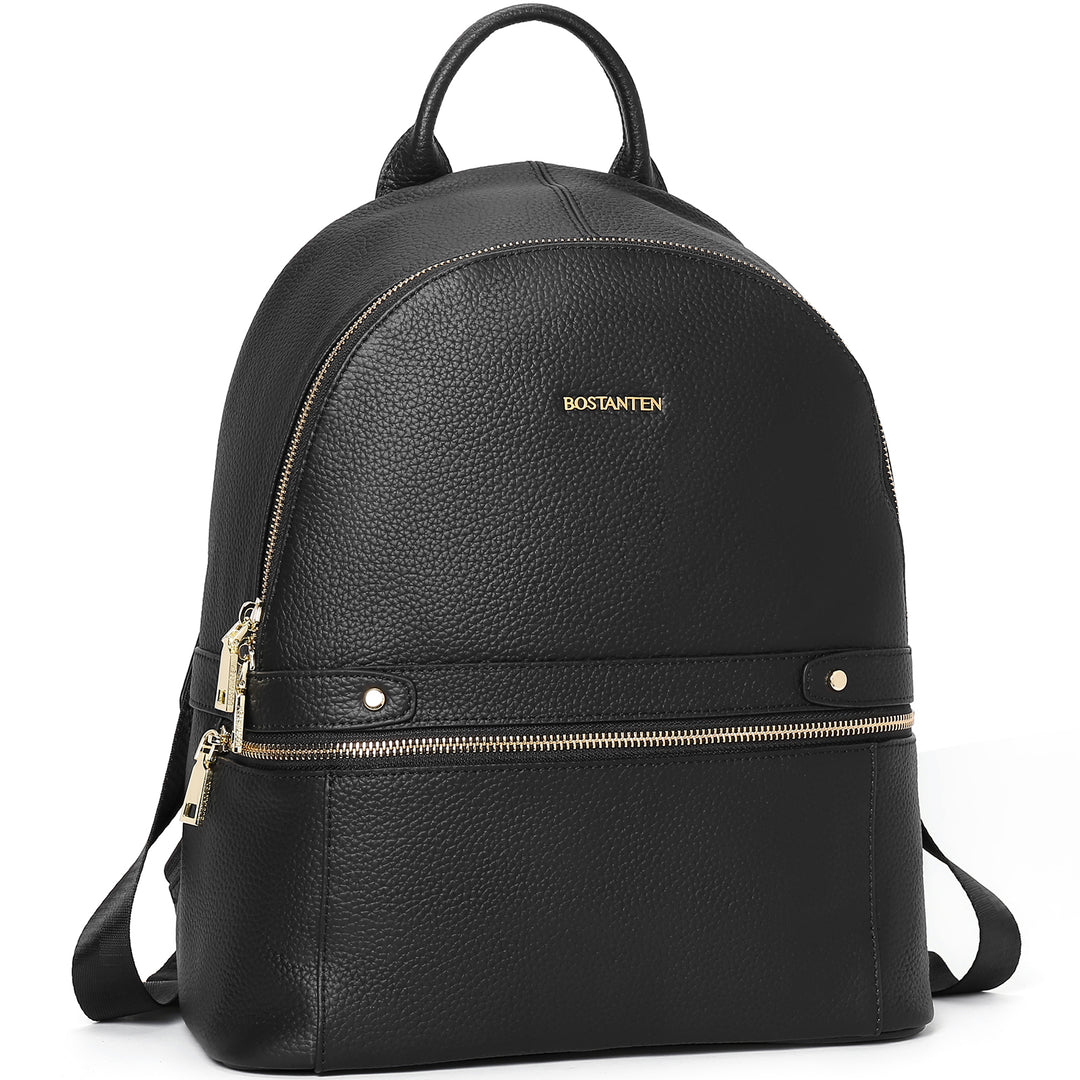 bostanten leather backpack school Nombongo Genuine Leather Backpack —College