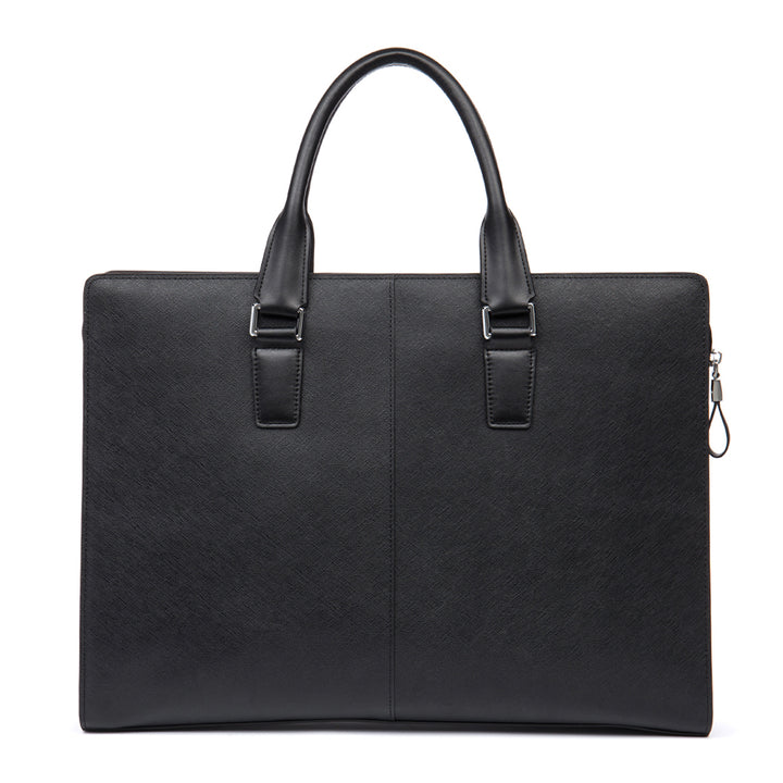 Machk Womens Leather Laptop Briefcase  — Male and Female - BOSTANTEN