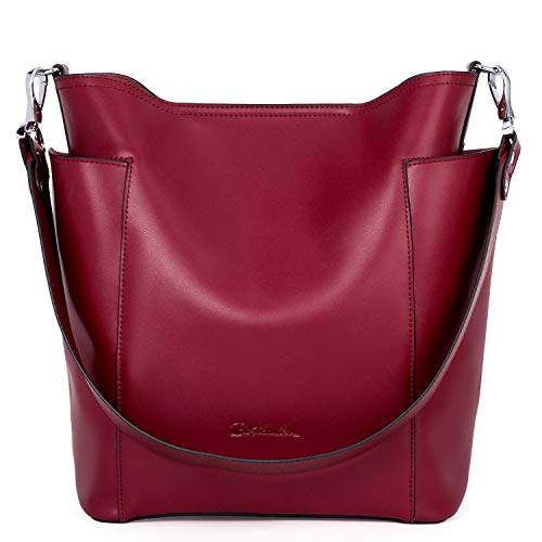 Genuine Leather Handbags for Women Supple Hobo Bags Purse Tote Top Handle  Shoulder Handbags - Black - C1129YP3IJ3 | Leather handbags women, Leather  handbags, Genuine leather handbag