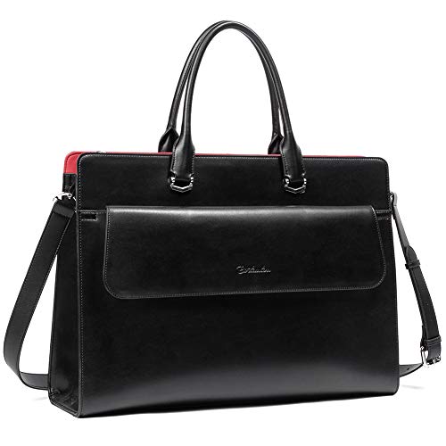 Laptop Bag DIXON Smooth Leather Black