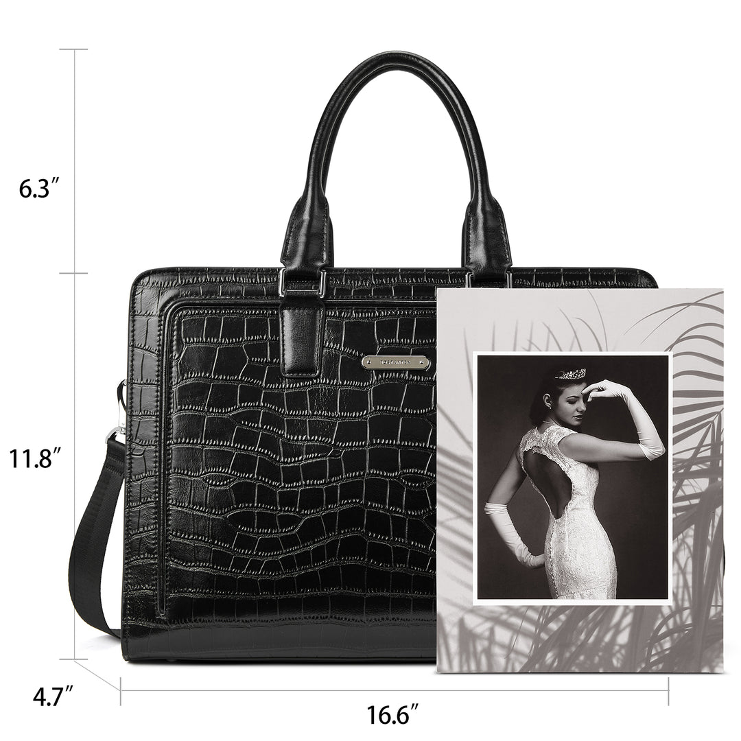 Carol Designer Briefcase For Women — Bostanten – BOSTANTEN