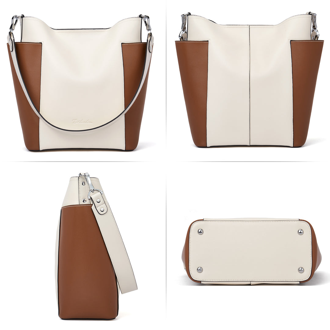 Lotty Functional and Fashionable Buttery Soft Leather Hobo Bag