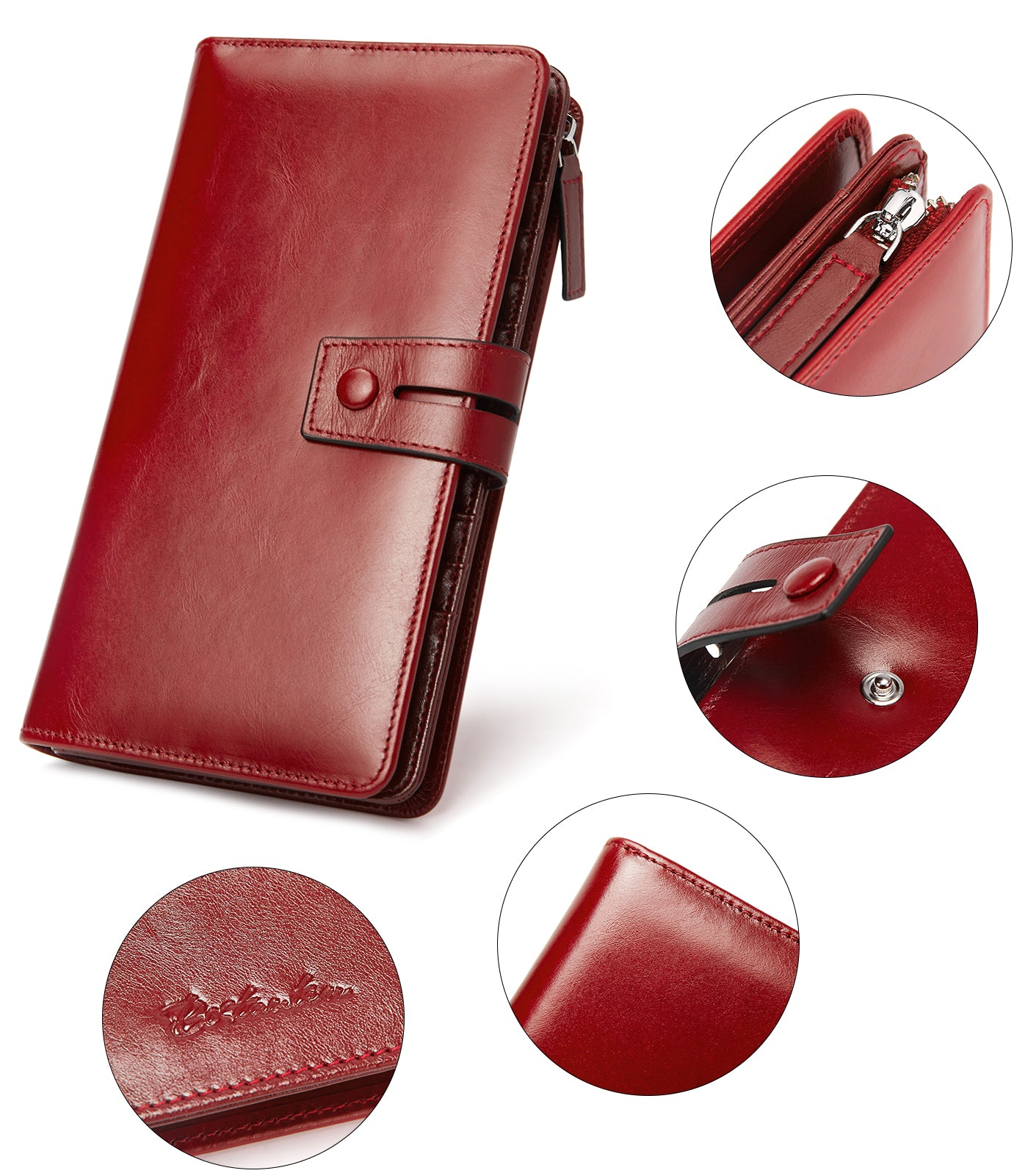 Wallets For Women Rfid Small Compact Bifold Short Wallet,ladies Wristlet  Zipper Coin Purse | Fruugo NO