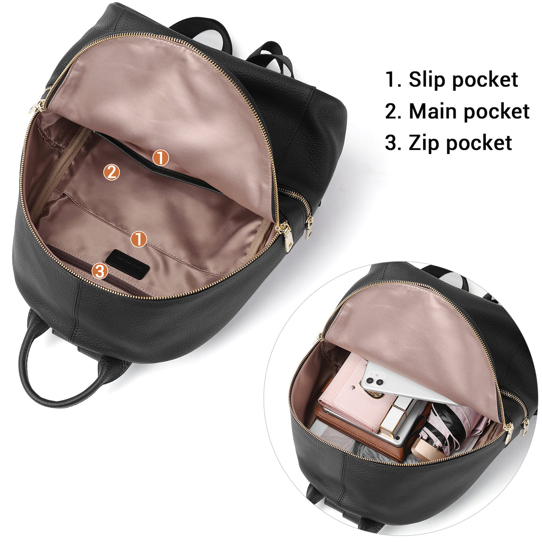 bostanten leather backpack school Nombongo Genuine Leather Backpack —Bostanten – BOSTANTEN
